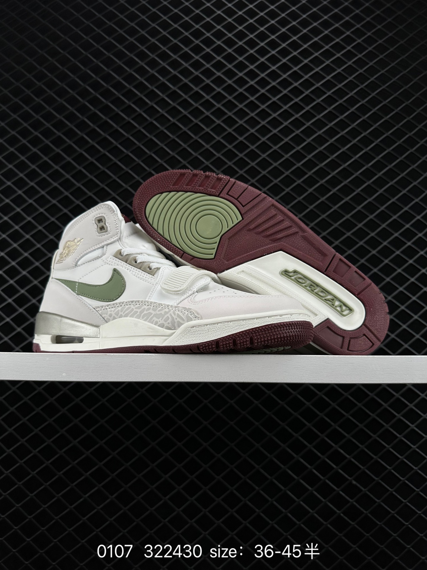 Nike Air Jordan Legacy 312 Low”White/Pine Green“